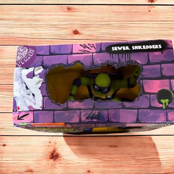 Teenage Mutant Ninja Turtles Mutant Mayhem Sewer Shredders Donnie Nickelodeon - Picture 2 of 6